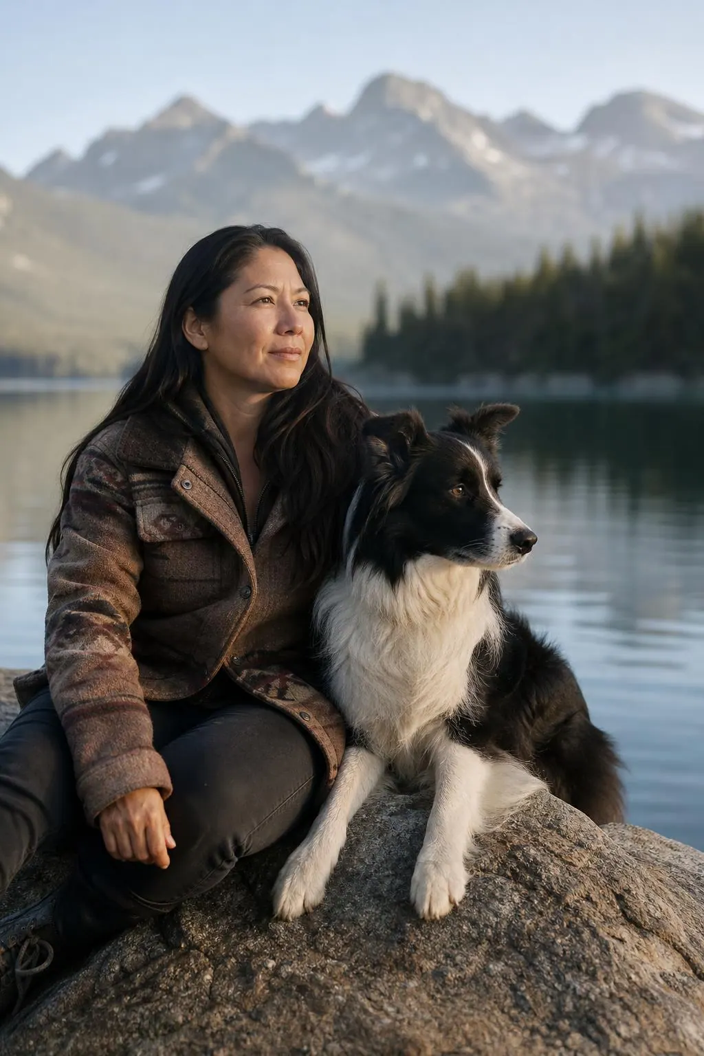 Mountain Lake sample portrait